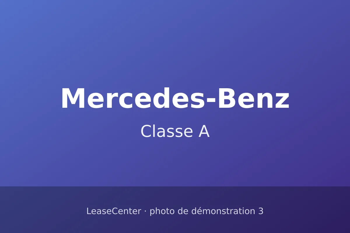 Mercedes-Benz Classe A (3/4)