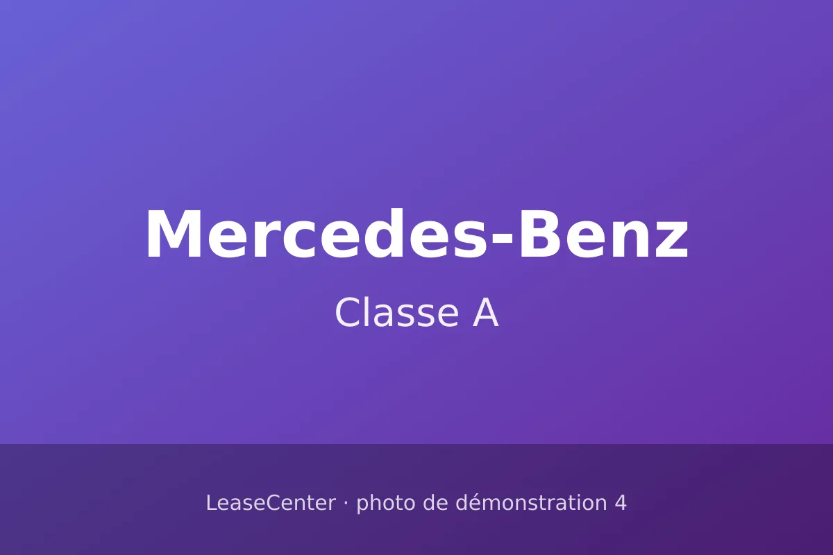 Mercedes-Benz Classe A (4/4)