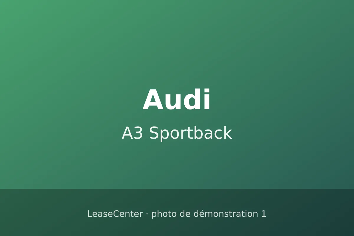 Audi A3 Sportback