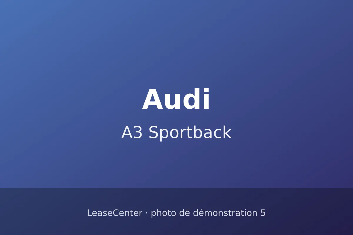 Audi A3 Sportback (5/8)