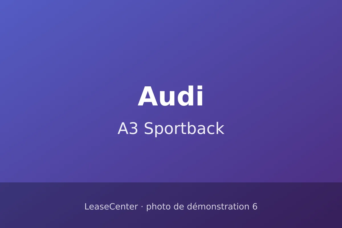 Audi A3 Sportback (6/8)