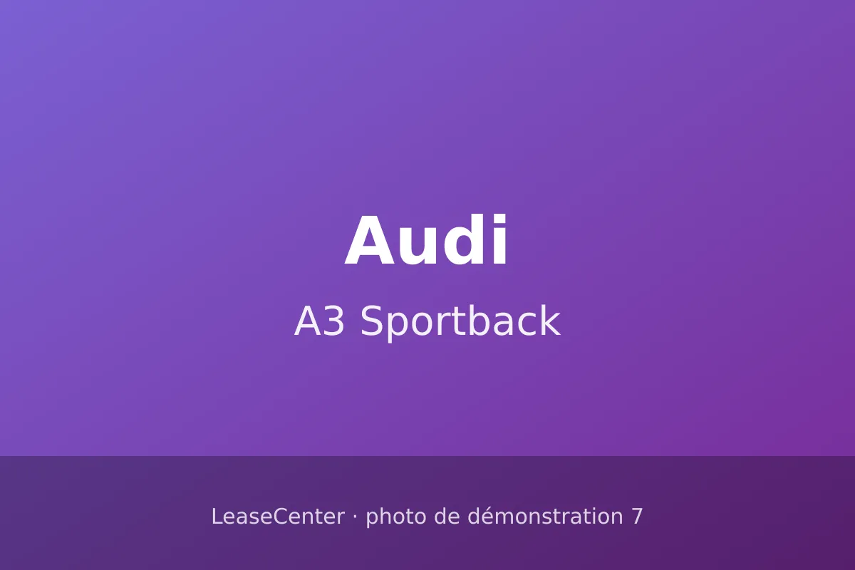 Audi A3 Sportback (7/8)