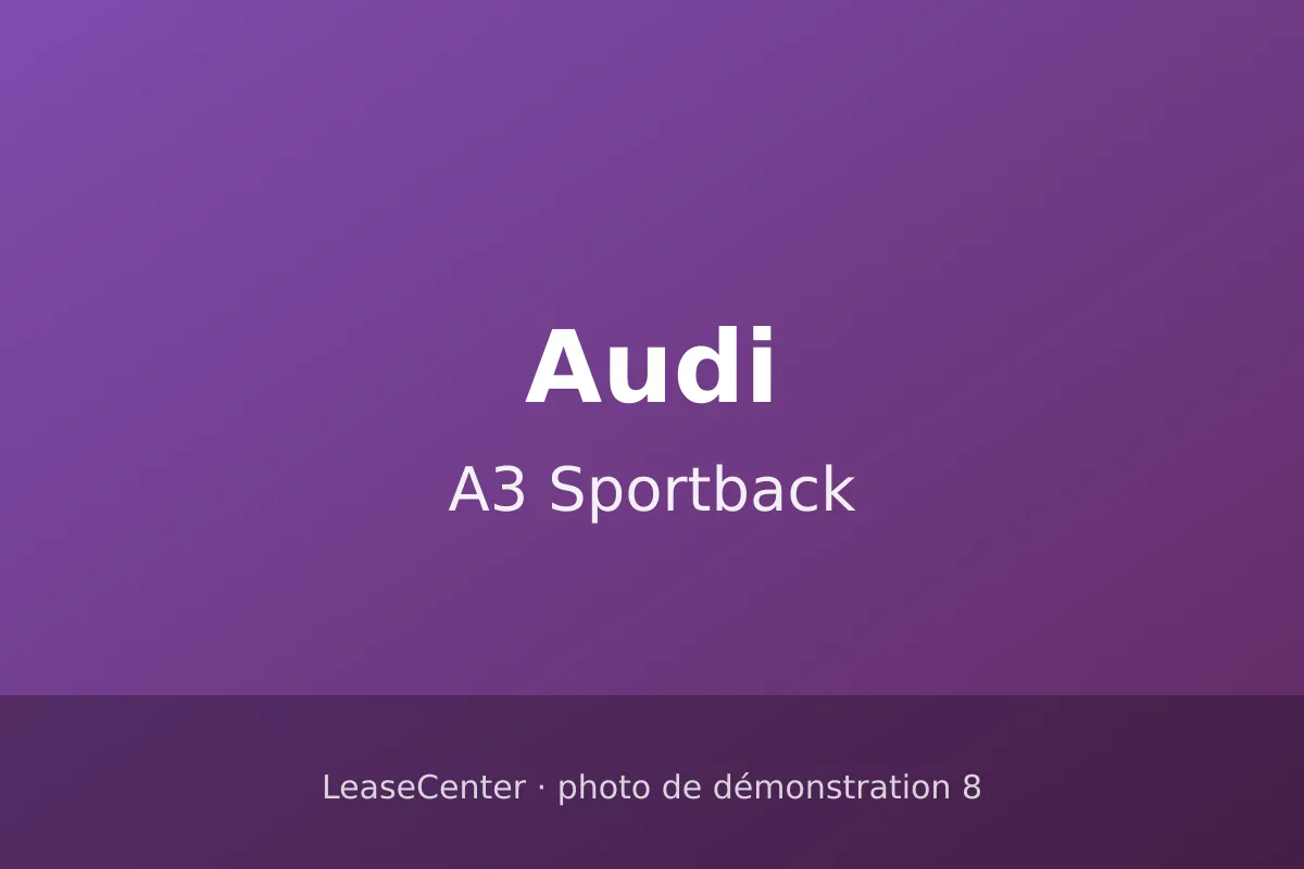 Audi A3 Sportback (8/8)