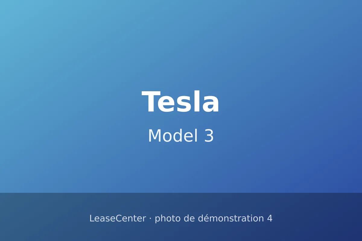 Tesla Model 3 (4/4)