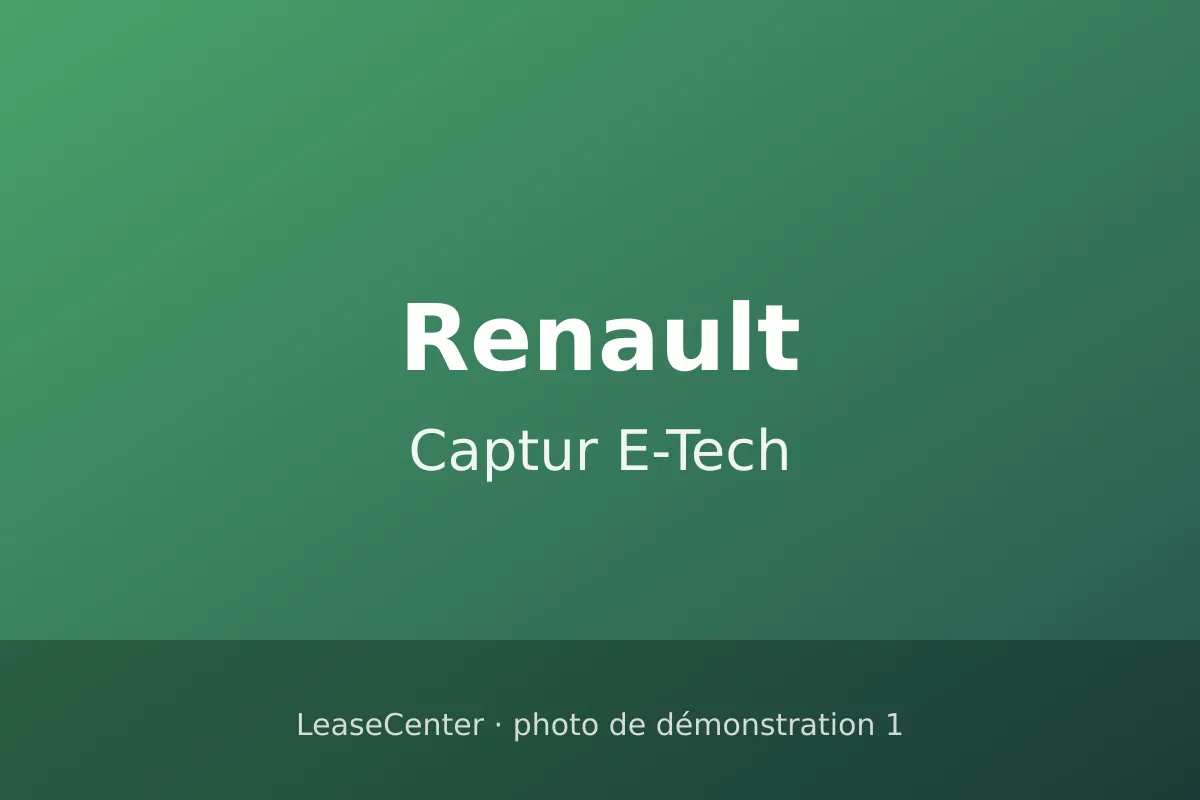 Renault Captur E-Tech