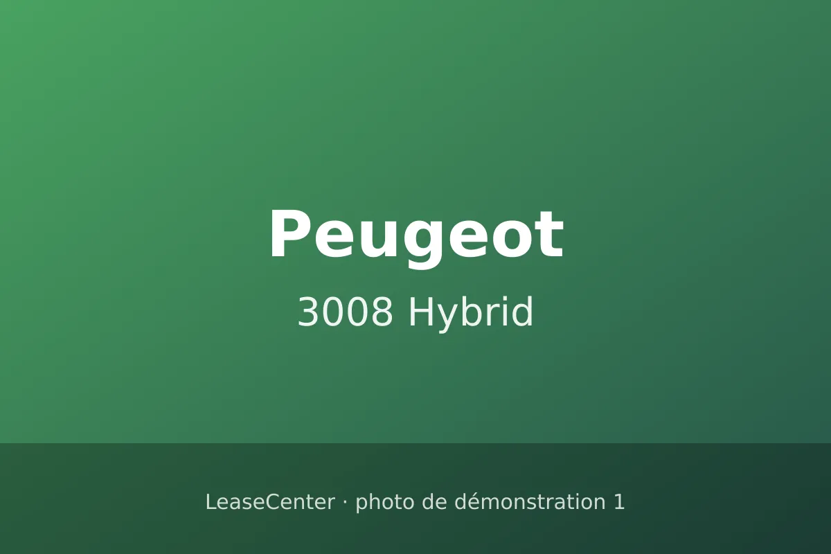 Peugeot 3008 Hybrid
