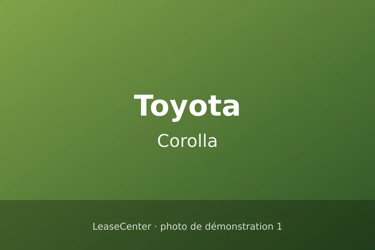 Toyota Corolla