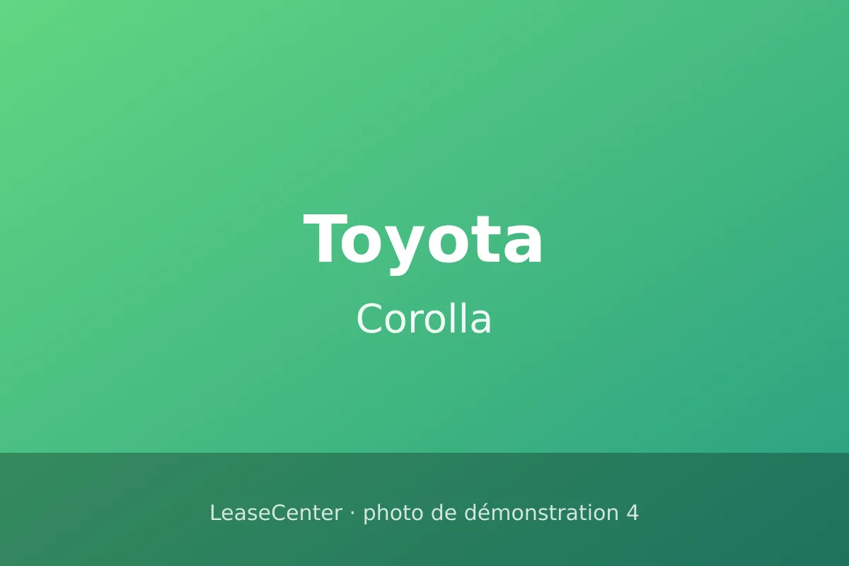 Toyota Corolla (4/4)