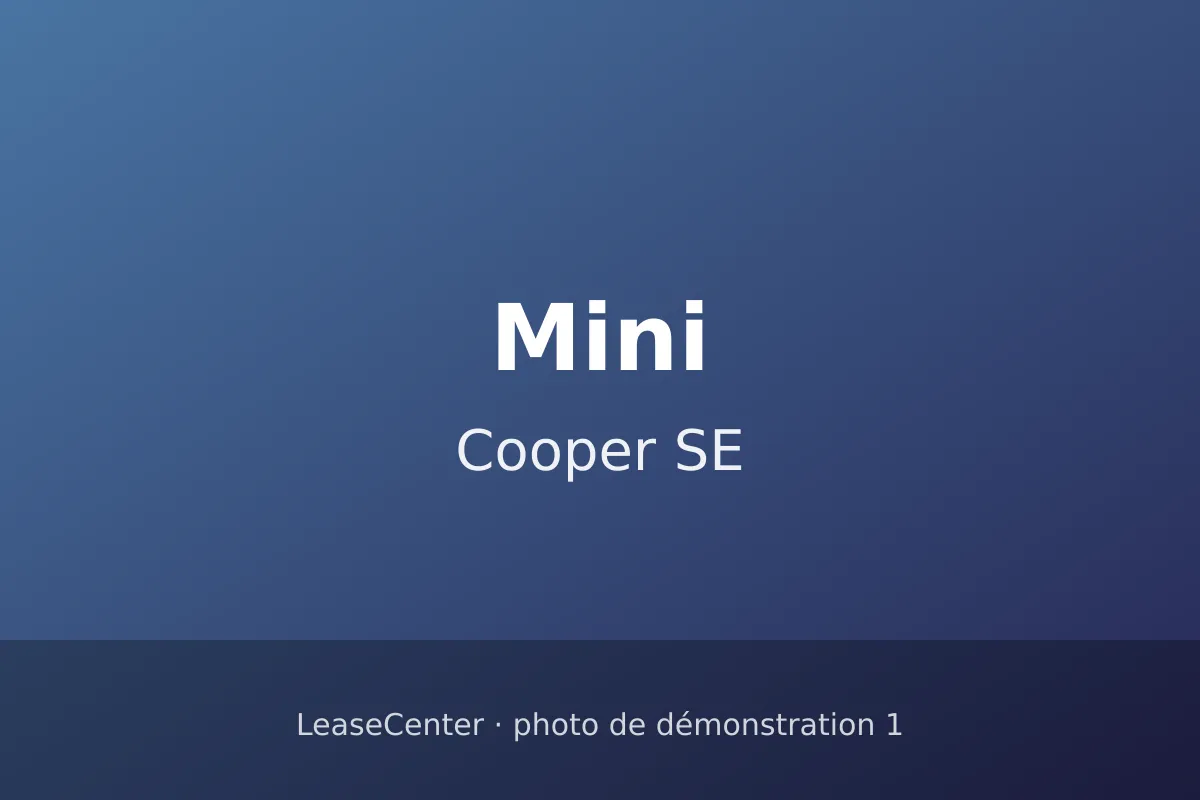 Mini Cooper SE