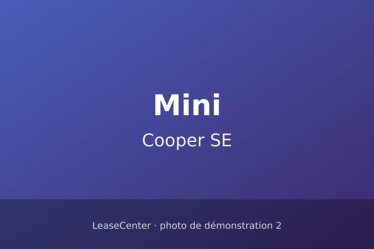 Mini Cooper SE (2/3)