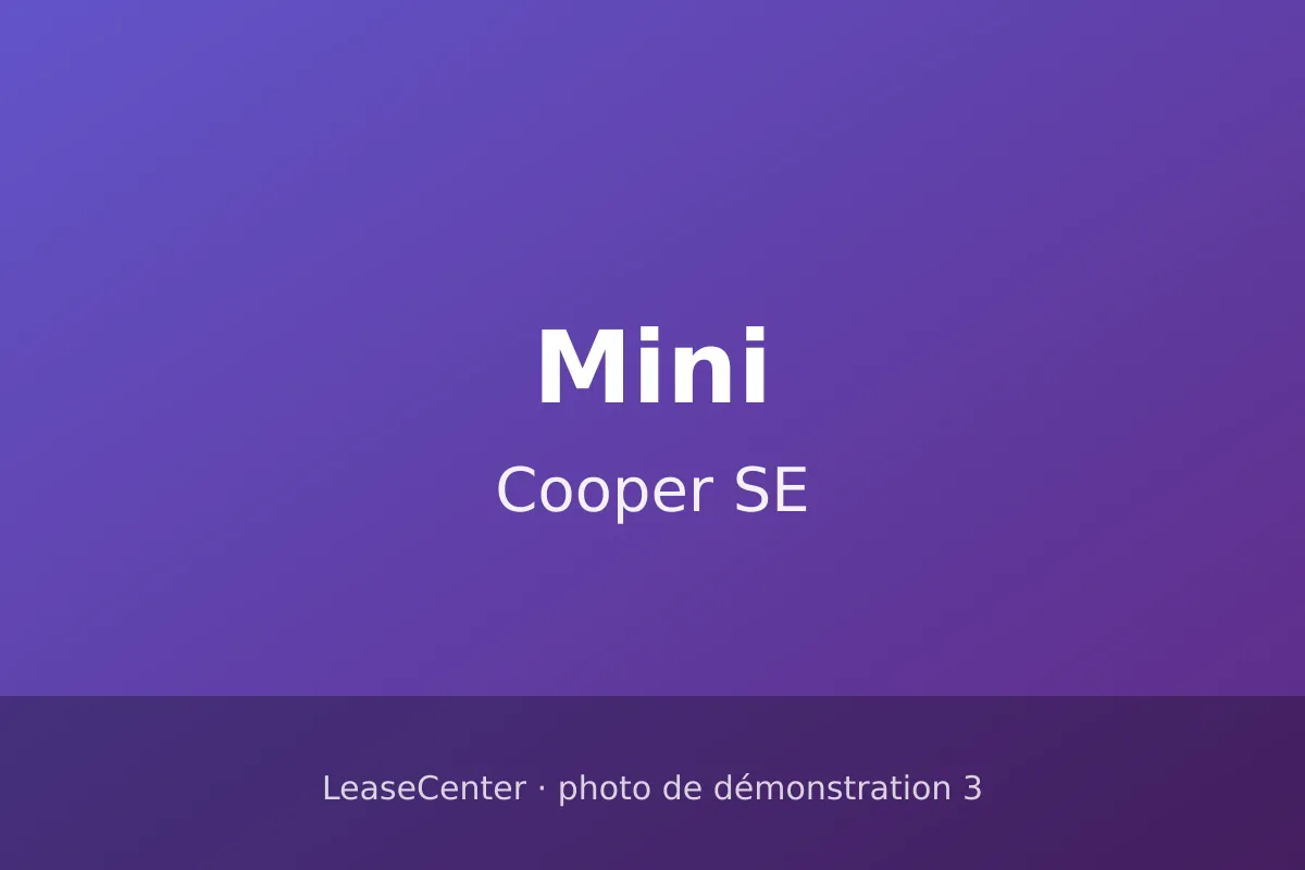 Mini Cooper SE (3/3)